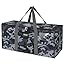 BALEINE Extra Large Storage Tote with Zippers & Carrying Handles, Heavy-Duty Oxford Fabric Moving Bags for Laundry, Space Saving, Storage, Antique Foliage About this item